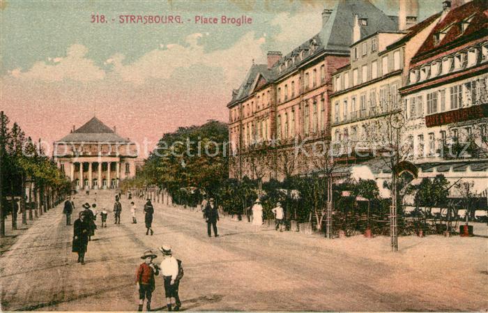 Strasbourg Alsace Place Broglie