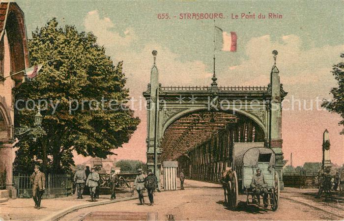 Strasbourg Alsace Le Pont du Rhin