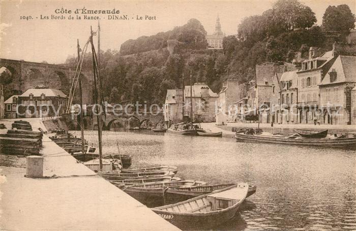 Dinan 22 Les Bords de la Rance Le Port
