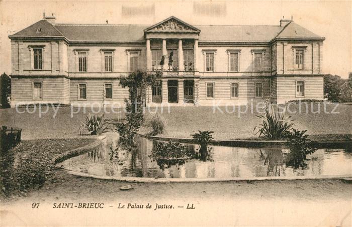 Saint-Brieuc Cotes-d Armor Le Palais de Justice