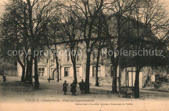 Verdun Meuse Gendarmerie Place du Gouvernement