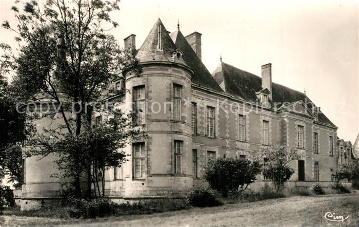 Germigny-l Exempt Chateau de Chateaurenaud XVIIe siècle facade du parc