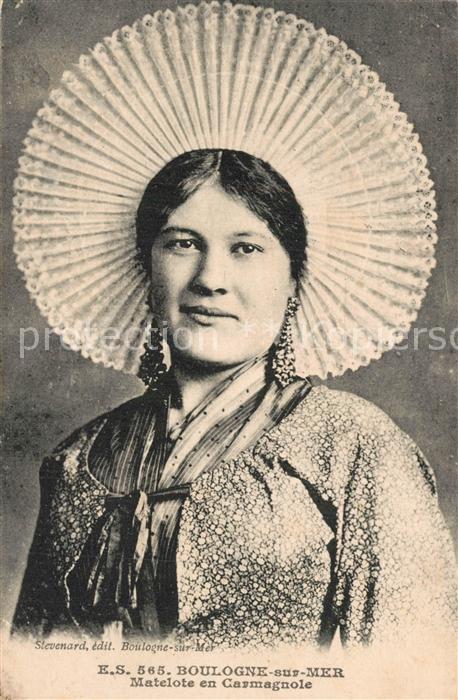 Boulogne-sur-Mer Matelote en Carmagnole Costumes Trachten