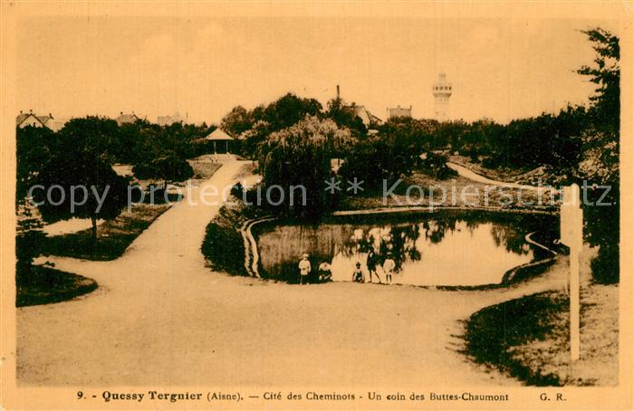 Quessy Tergnier Cité des Cheminois Coin des Buttes Chaumont