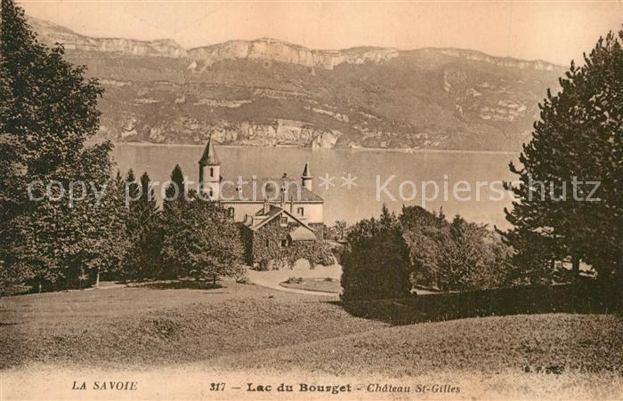 Aix-les-Bains Chateau Saint Gilles au Lac du Bourget
