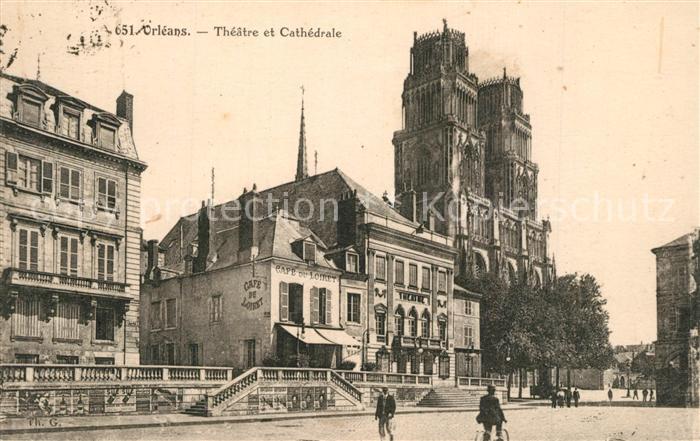 Orleans Loiret Théâtre et Cathedrale
