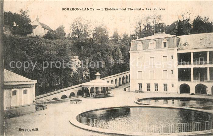 Bourbon-Lancy Etablissement Thermal Les Sources