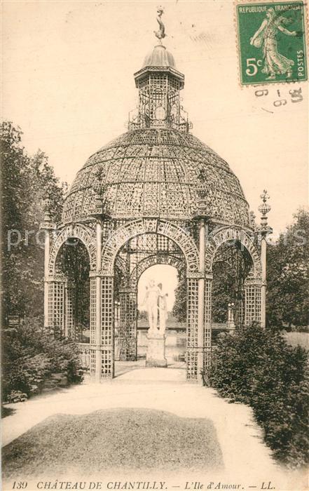 Chantilly Oise Chateau Ile d Amour