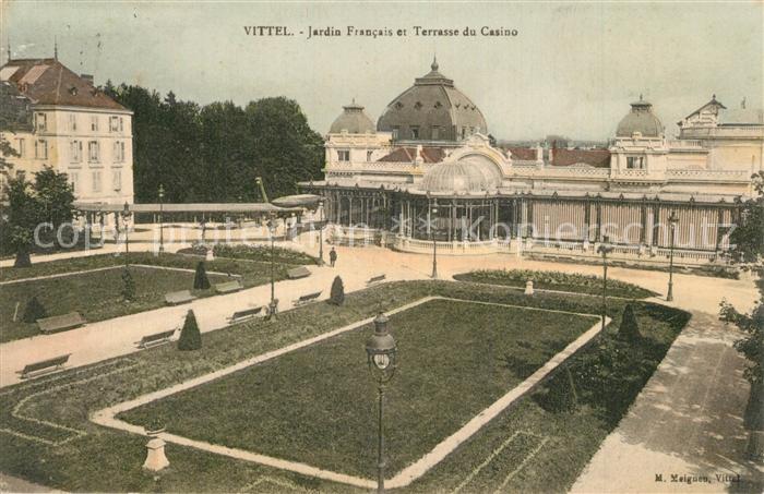 Vittel Jardin Francais et Terrasse du Casino