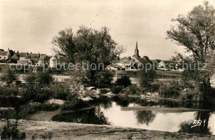 Ousson-sur-Loire La Loire et la Digue