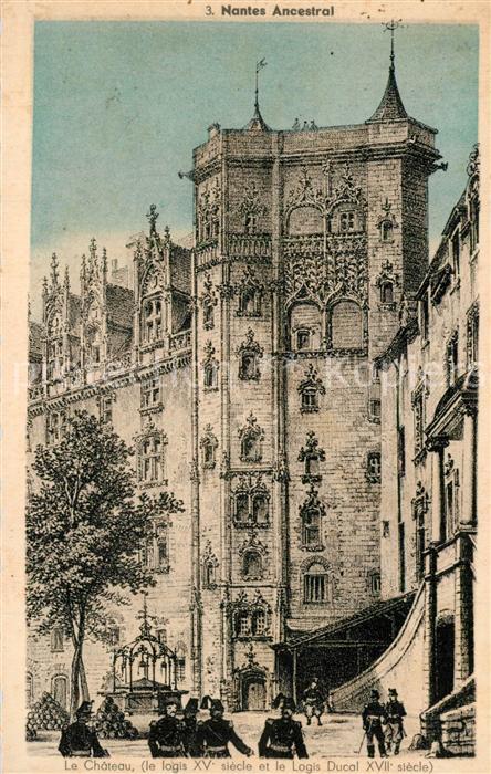 Nantes Loire Atlantique Chateau Schloss