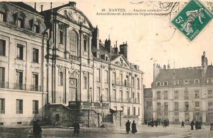 Nantes Loire Atlantique Ancien oratoire actuellement Archives D