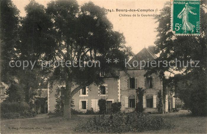 Bourg-des-Comptes Chateau de la Gouverdière