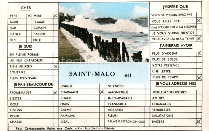 Saint-Malo 35 Effet de vague sur le Sillon