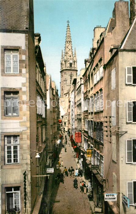 Saint-Malo 35 Grande Rue Clocher de la Cathedrale