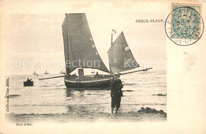 Berck-Plage Plage Bateau de pêche