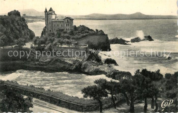 Biarritz Pyrenees Atlantiques Villa Belza et port vieux