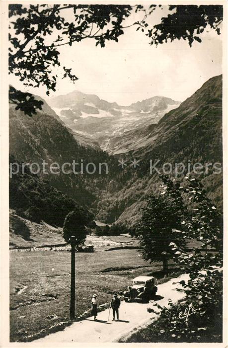 Luchon Haute-Garonne Cirque du Lys Pic et Glacier de Crabioules Alpes