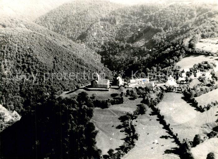 Brageac Eglise Abbatiale vue aérienne