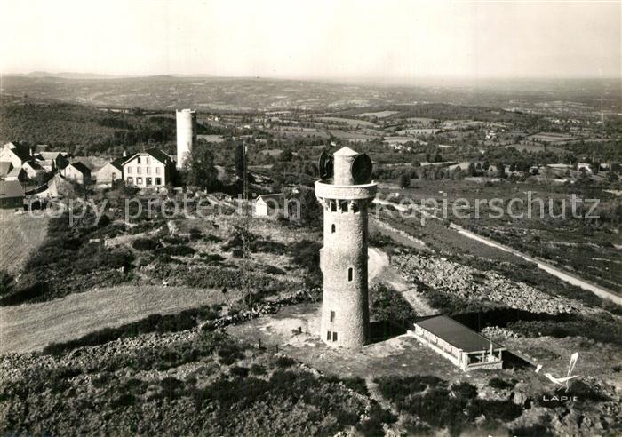 Toulx-Sainte-Croix Les Tours vue aérienne