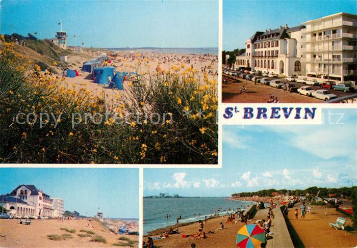 Saint-Brevin-les-Pins Vues sur les plages Promenade Hôtels