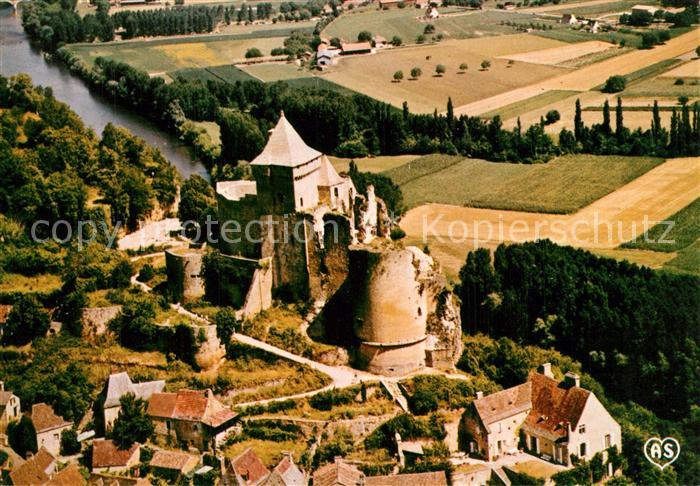 Castelnaud-la-Chapelle Chateau vue aérienne