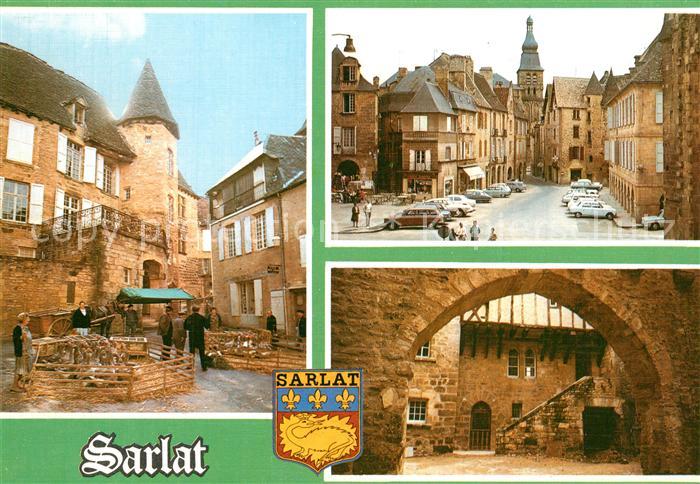 Sarlat-en-Perigord Marché aux oies Place de la Liberté Impasse des Violettes