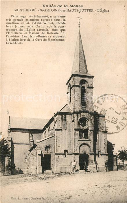 Saint Antoine des Hauts Buttes Eglise Kirche