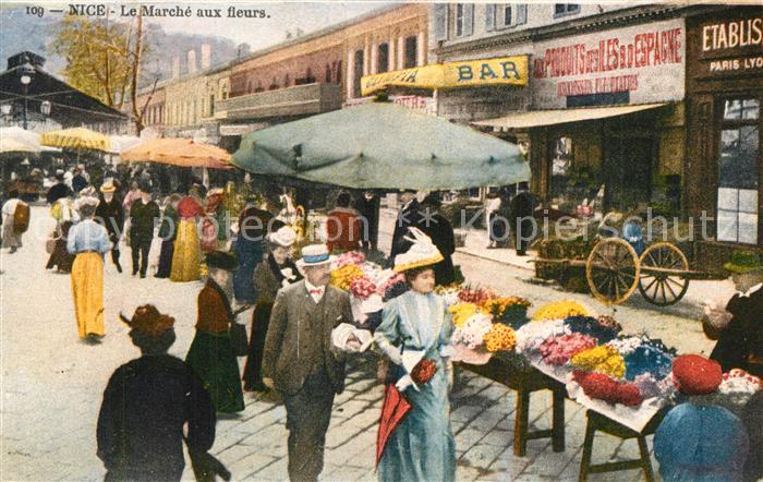 Nice Alpes Maritimes Marché aux fleurs