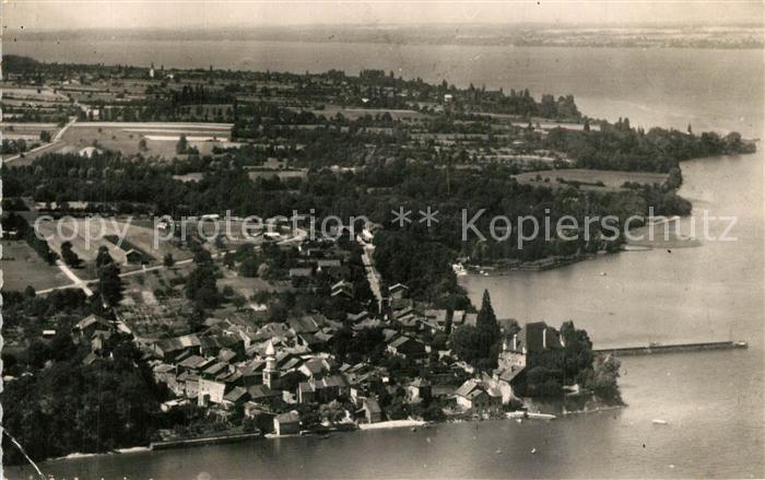 Yvoire et le Lac Leman vue áerienne