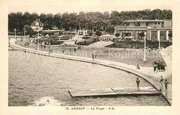 Annecy Haute-Savoie La plage