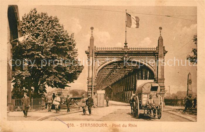 Strasbourg Alsace Pont du Rhin
