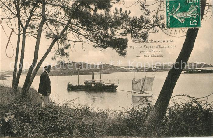 Iles Chausey Vapeur d Excursions Jacques Cartier