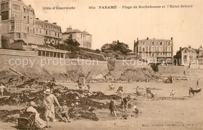Parame Plage de Rochebonne Hôtel Bristol