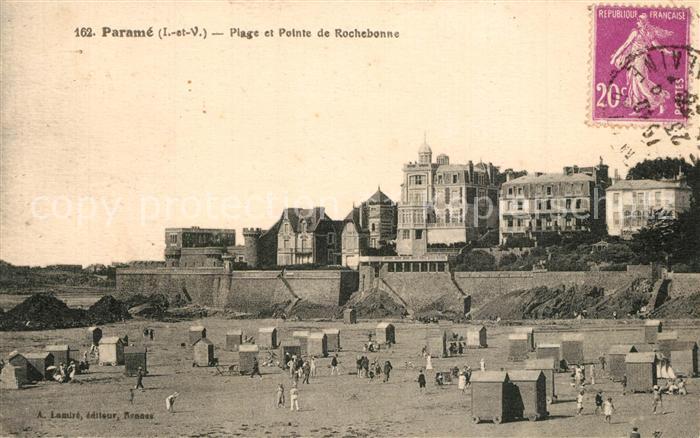 Parame Plage et Pointe de Rochebonne