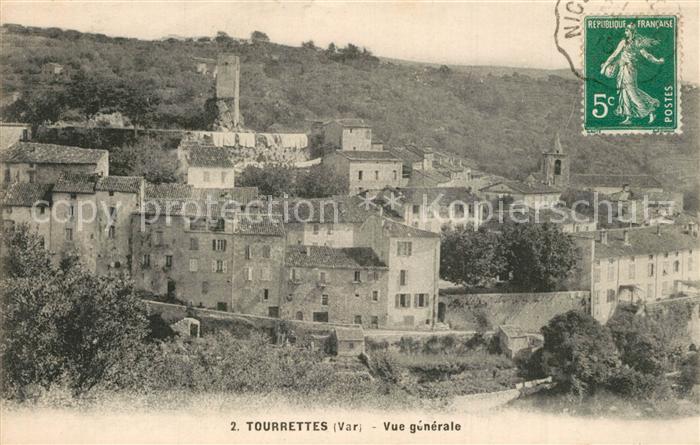 Tourrettes Vue Generale