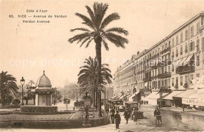 Nice Alpes Maritimes Avenue de Verdun