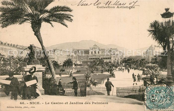 Nice Alpes Maritimes Casino et Jardins des Palmiers