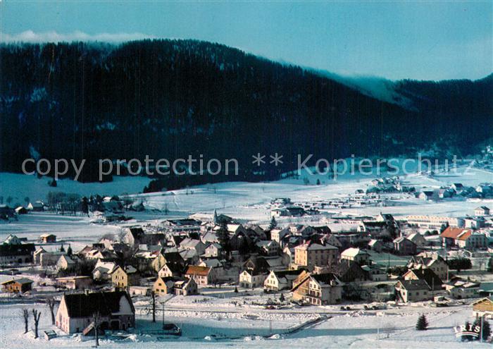 Autrans Panorama im Winter