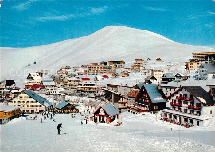 Alpe d Huez Isere Vue Generale et le Signal Sports d Hiver Alpes Francaises