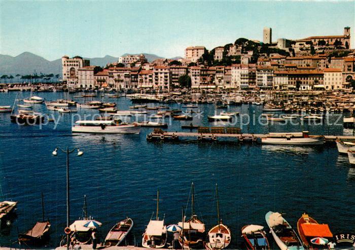 Cannes Alpes-Maritimes Un coin du port