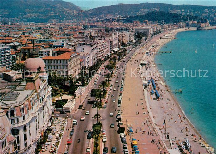 Nice Alpes Maritimes Promenade des Anglais Côte d_Azur vue a