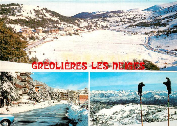Greolieres Station d hiver Alpes Francaises