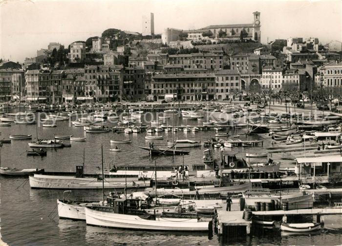 Cannes Alpes-Maritimes Le Port vue Generale prise du Suquet