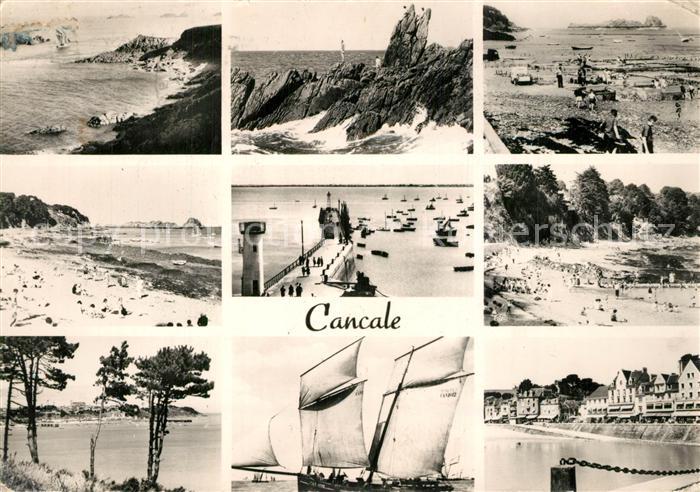 Cancale Pointe du Grouin Rochers Vivier Plage Digue Bisquine Cancalaise Quais