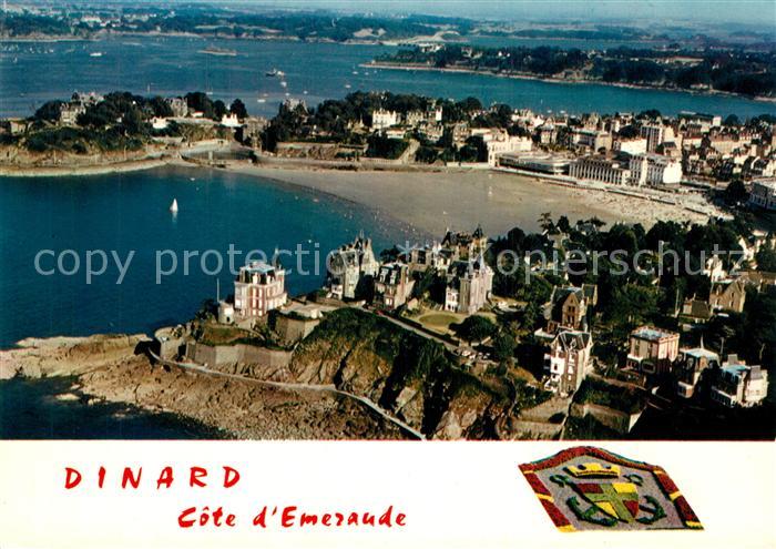 Dinard 35 La côte et les plages vues d avion