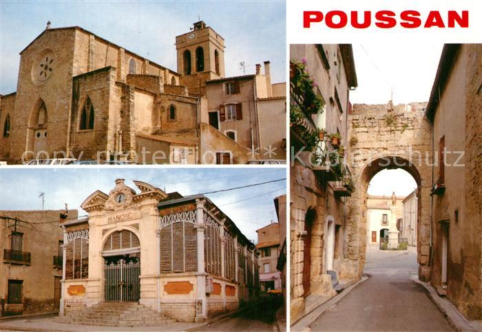Poussan Eglise Marché Vieille Porte
