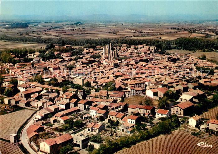 Capestang Vue aérienne