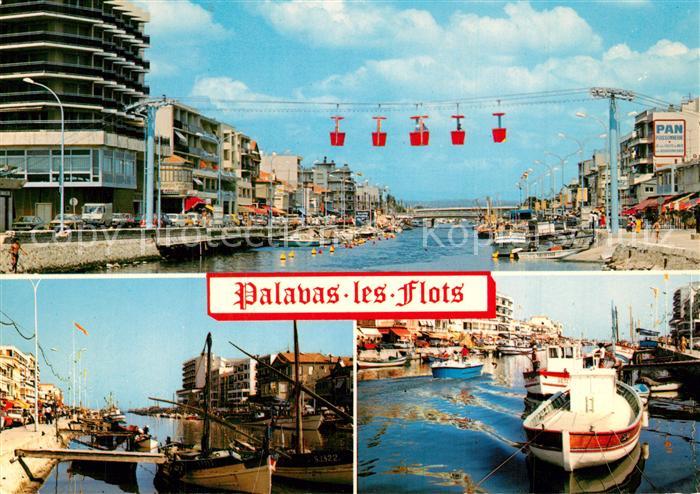 Palavas-les-Flots Herault Vues partielles Port Bateaux de pêche