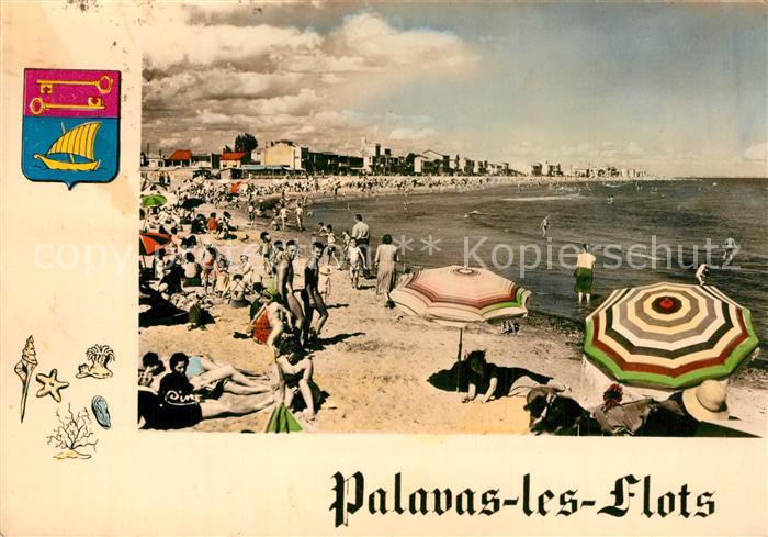 Palavas-les-Flots Herault La plage rive gauche